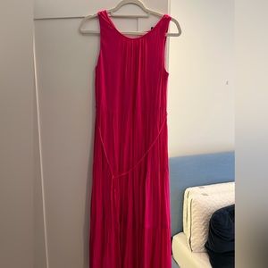 Banana Republic pink maxi